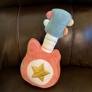 GUND Baby My First Guitar Lights and Sounds Musical Stuffed Plush Toy 14" Long